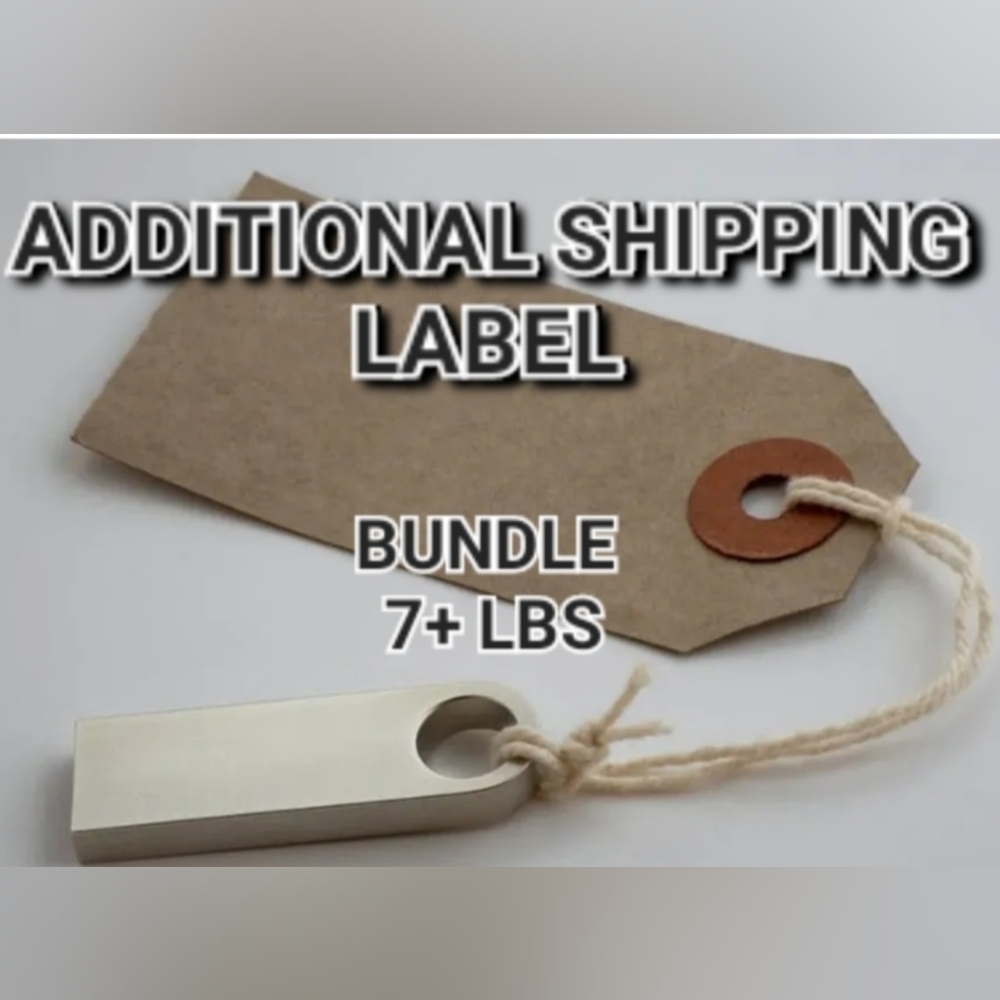 Second Shipping Label -Overweight